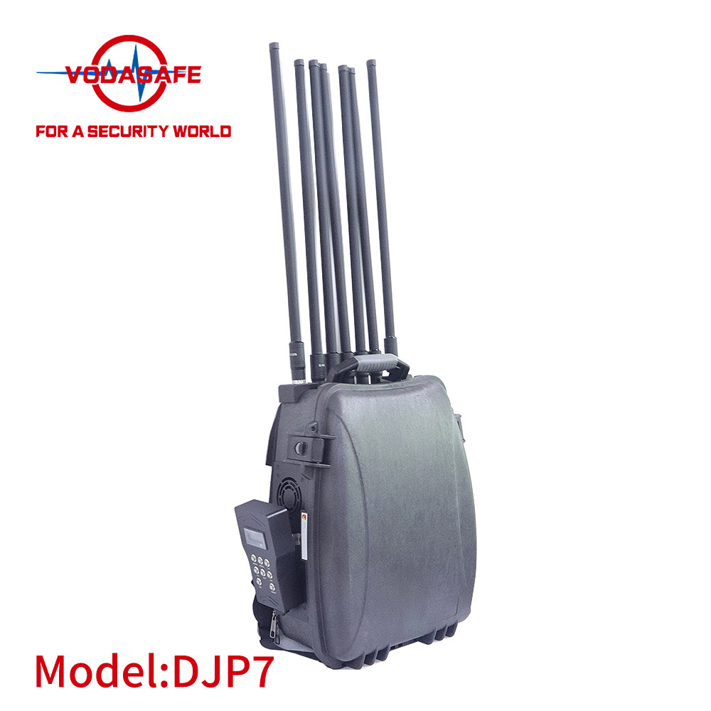 Vodasafe VS-MPDJ7 Backpack-Mounted Drone Signal Jammer 7-Band 350W